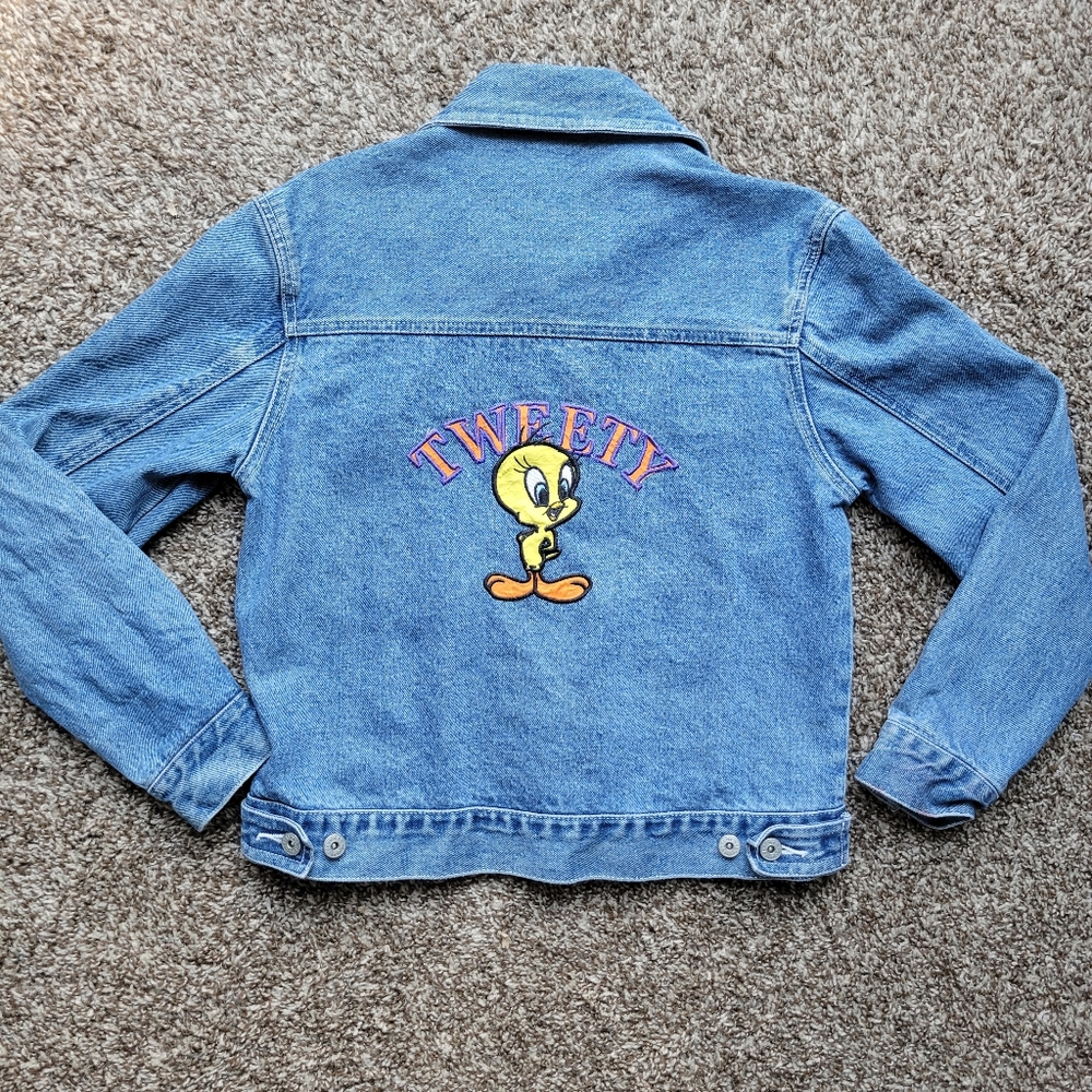 Vintage Looney Tunes Denim Jacket
